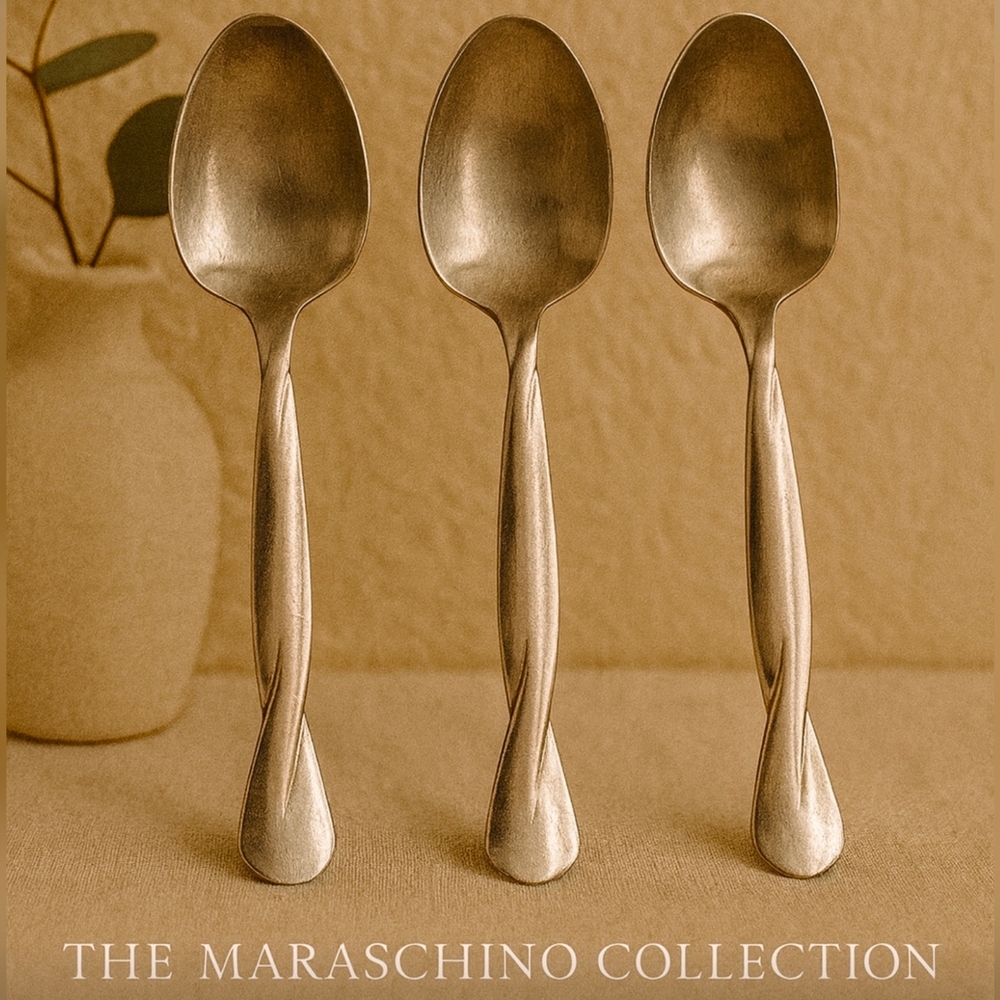Oneida Torsade Stainless Steel Teaspoons Set of 3 | Replacement Pieces